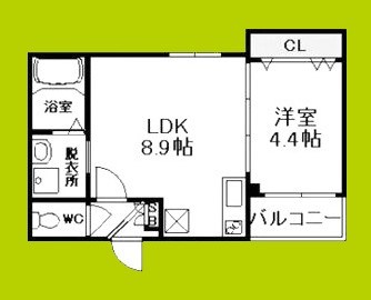 (仮称)ウイングヒルズ住吉 間取り図