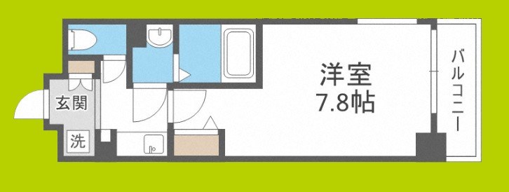 エイペックス松屋町ヴァンデュール 間取り