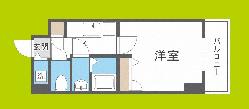 シャルマンフジ大阪城南 間取り