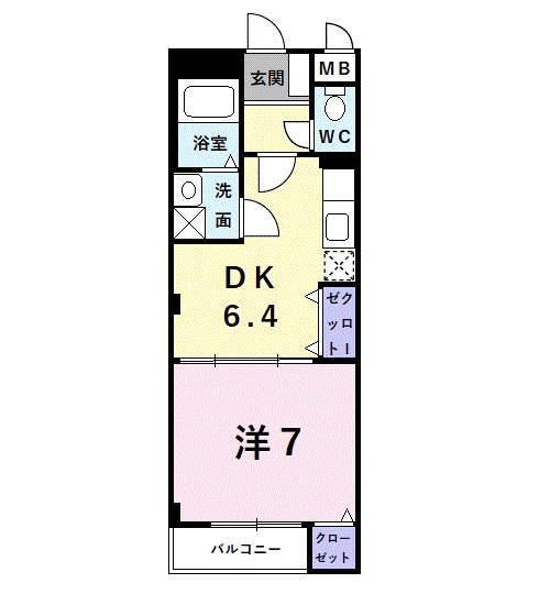クレメント藤原 間取り