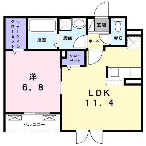 ガーデニアＫ 間取り