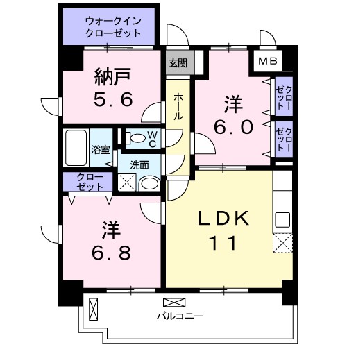 サニーレジデンス　ファースト 間取り