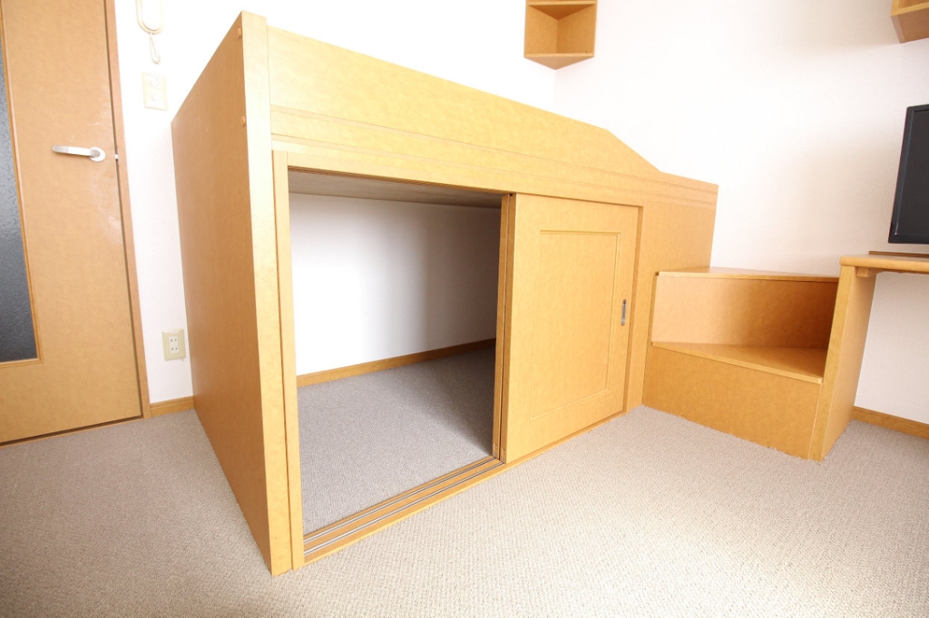 レオパレスオアシス ベッドルーム