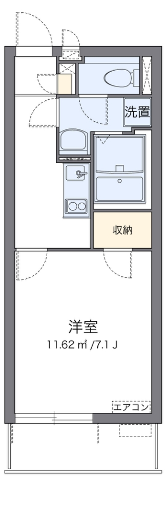 クレイノセントコージア上牧 間取り