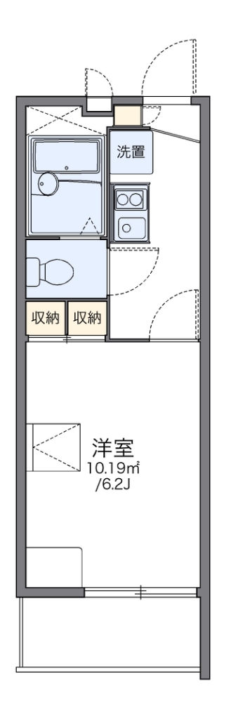 レオパレス十三 間取り