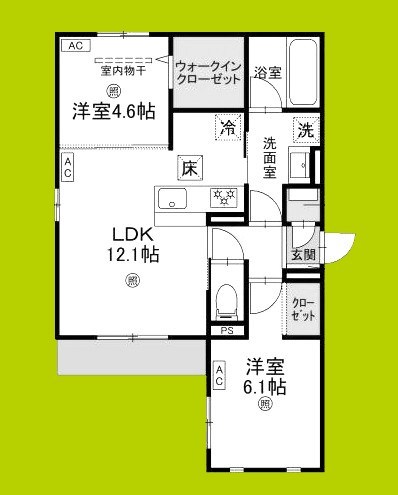 ミュゼリオ 間取り図