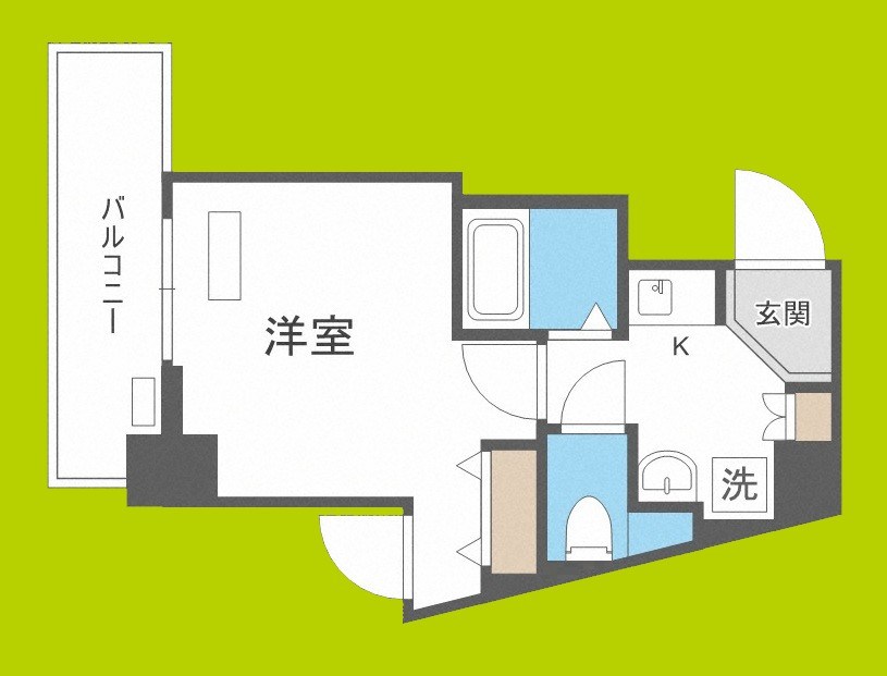 ラナップスクエア中之島公園 間取り図