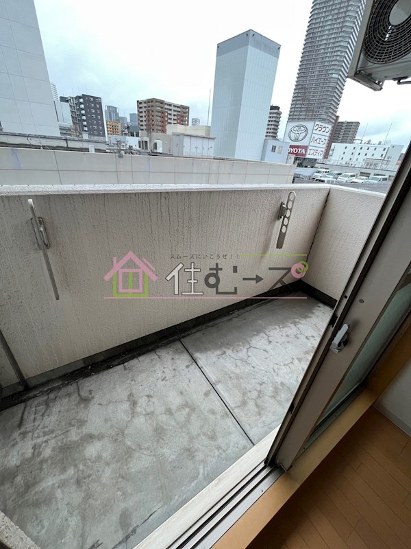 シャルマンフジ阿波座イースト ベランダ