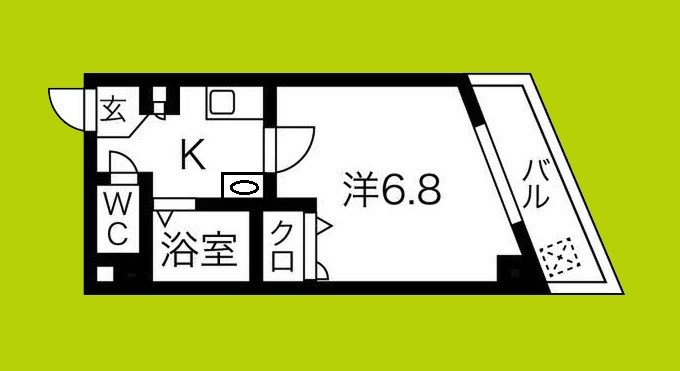 プレアデス寺田町 間取り