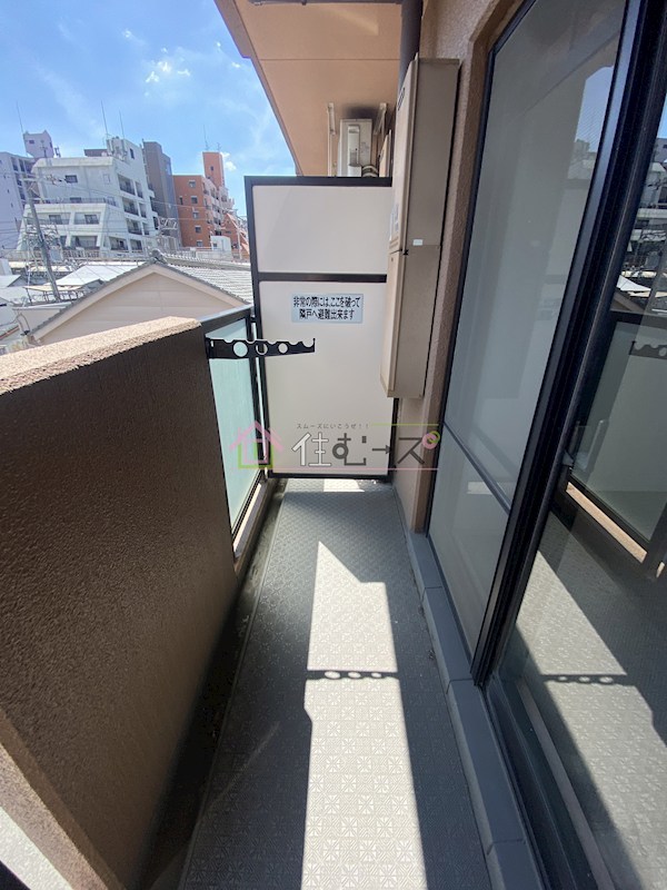 フロレスコ昭和町 ベランダ