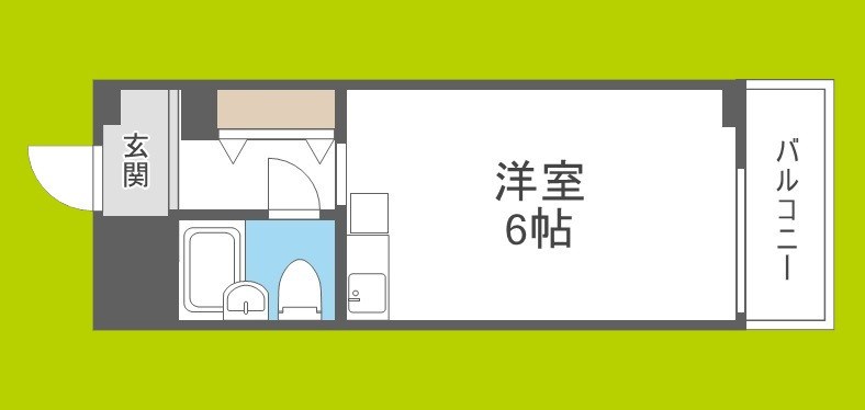 メロディーハイム中津2番館 間取り