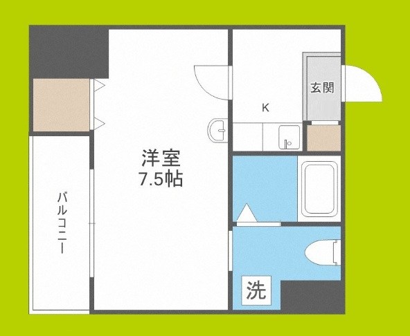 レクシア鶴ヶ丘 間取り