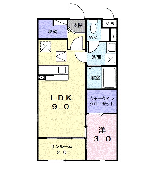 エムズ　ヴィラ 間取り