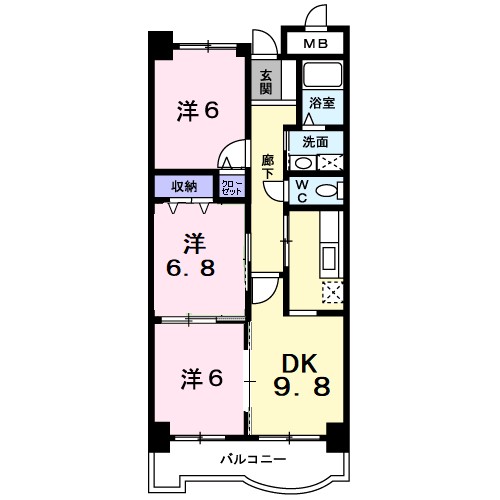 サンフローラ 間取り