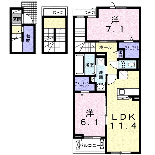 アンジュ　ニシオ 間取り