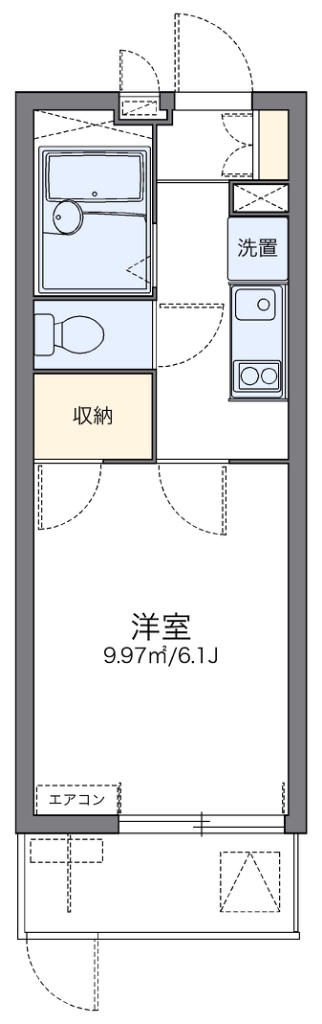レオパレス武庫南 間取り