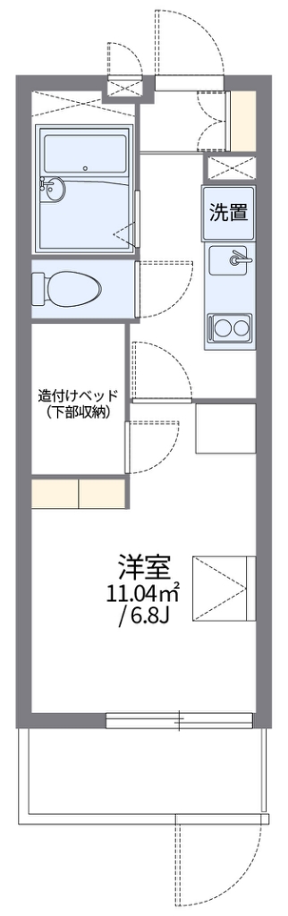 レオパレスマース 間取り