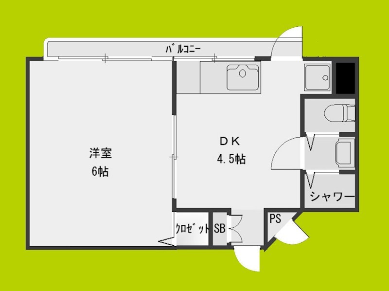 シャトー富士 間取り