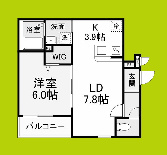 カーサ綾園 間取り