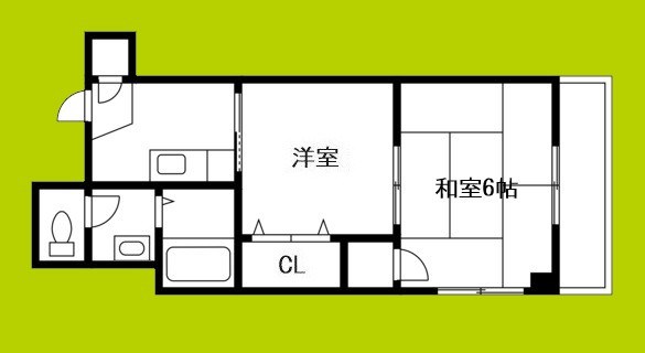 公園前ウエストハイツ 間取り