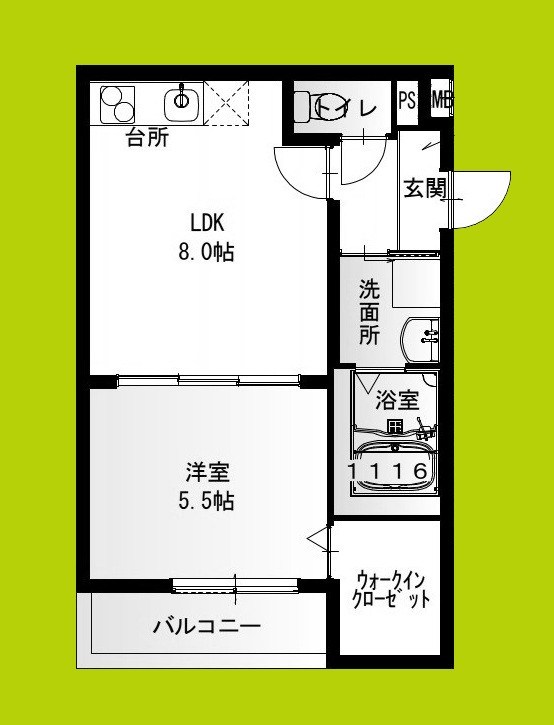 フジパレス堺白鷺 間取り