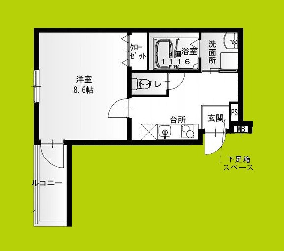 フジパレス堺白鷺 間取り