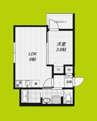 H-maison出来島Ⅱ 間取り