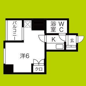 千林ロイヤルハイツ 間取り