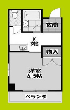 ルベール公園前 間取り