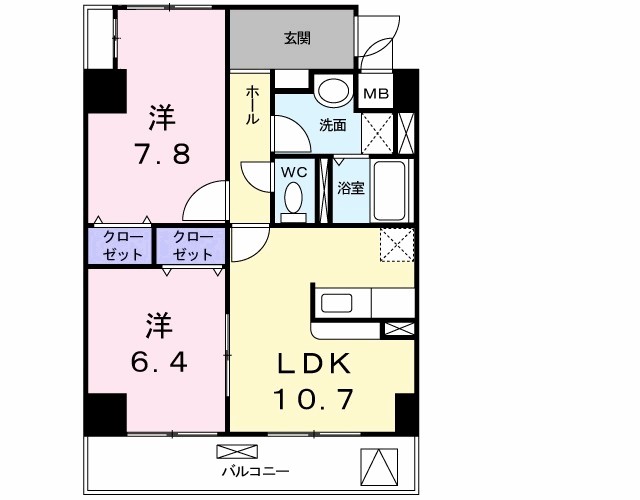 グランデ　フィオーレ 間取り