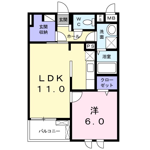 ドゥー　ボヌール 間取り