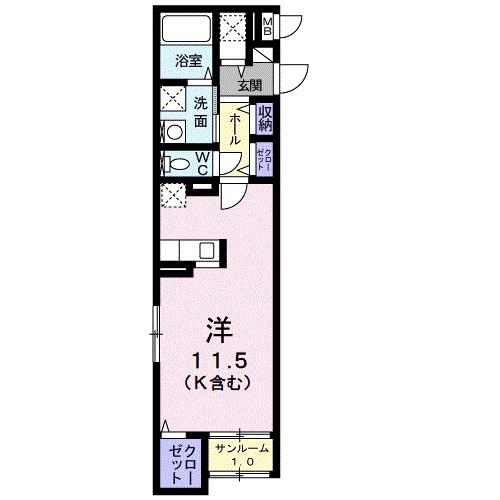 アプリコット野里 間取り