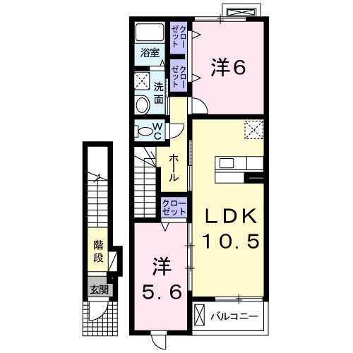 グッドリバーＢ 間取り