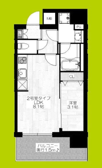 C.COLORⅢ 間取り