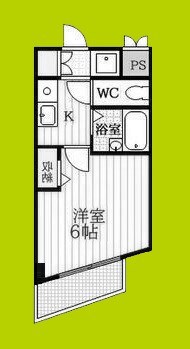 シャトー京橋 間取り