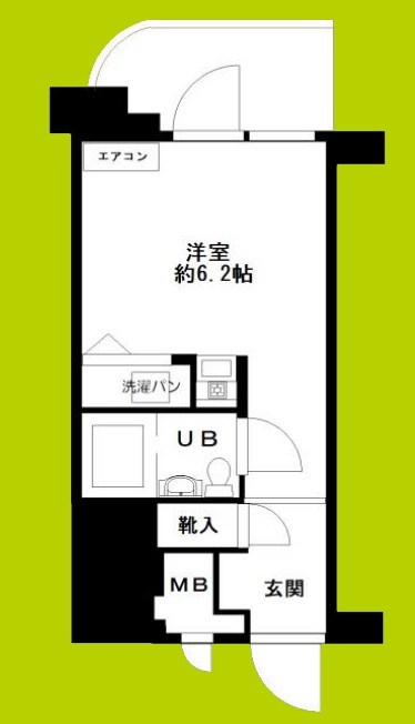 朝日プラザ都島北通タウンルーム 間取り