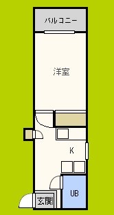 光栄ハイツ西三国 間取り