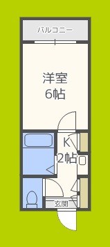 シャルマンフジ住吉弐番館 間取り