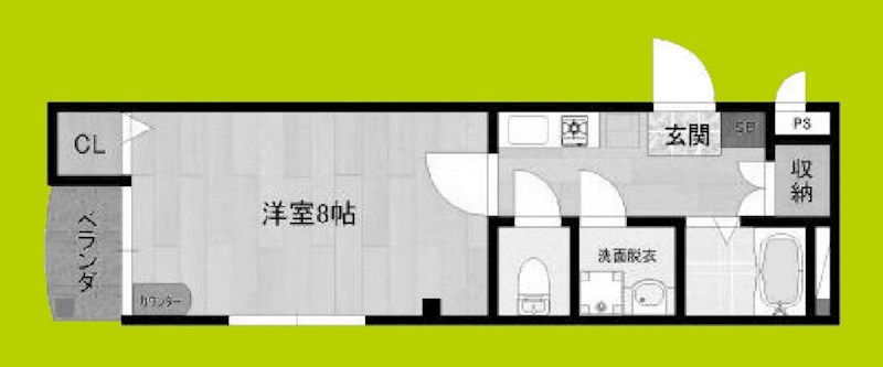 マンションK 間取り