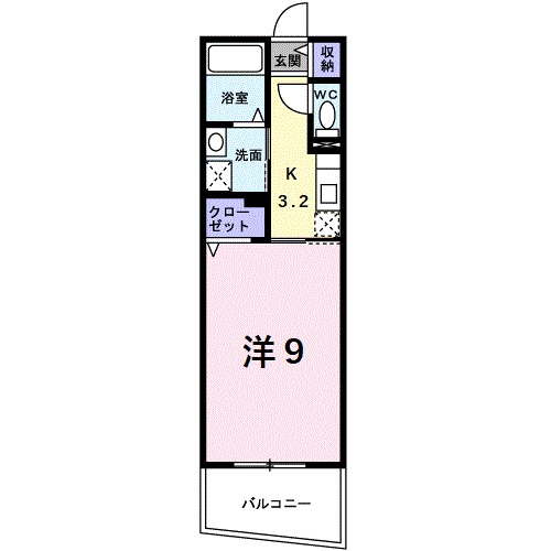 アベニール北花田 間取り