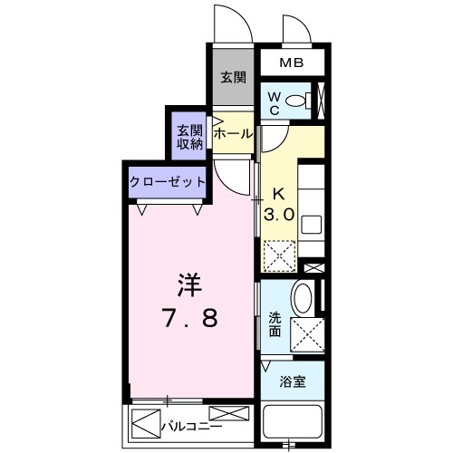 パル池田　２ 間取り