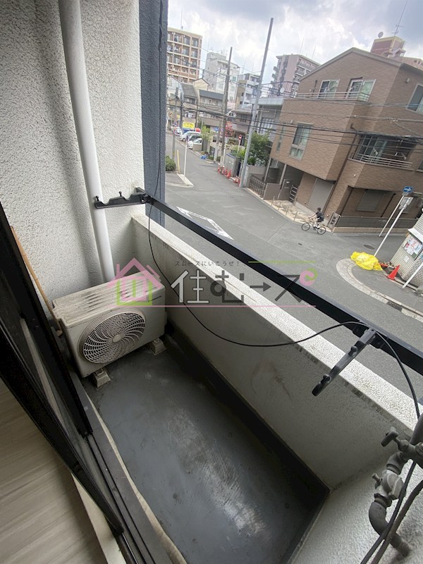大淀マンション ベランダ