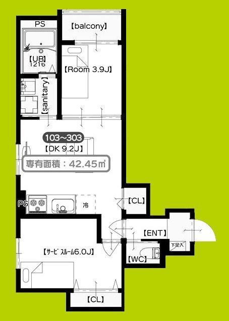 クレスト 間取り