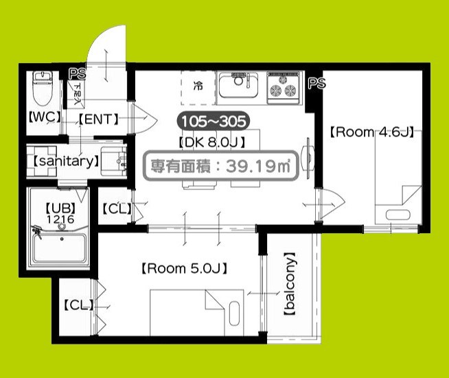 クレスト 間取り