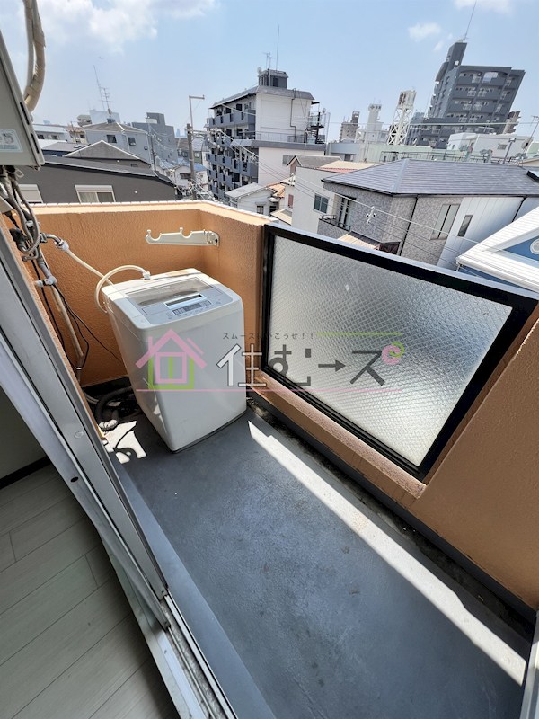 JPアパートメント東淀川Ⅳ ベランダ