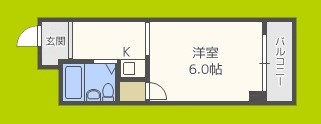 ラパンジール恵美須4 間取り