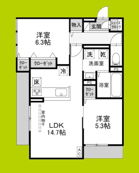 フィエルテ 間取り