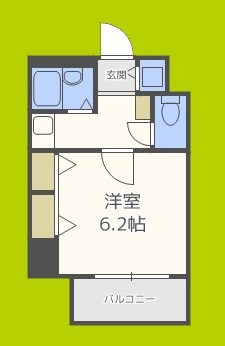 パラシオ塚本Ⅲ 間取り