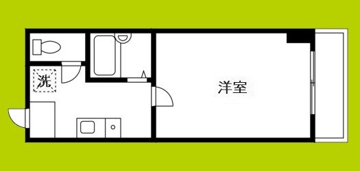 グリーンビュー田川 間取り