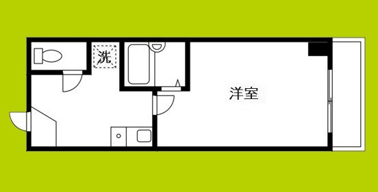 グリーンビュー田川 間取り